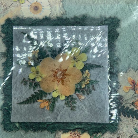 Pressed Flower Personal Sketch Journal Book - Picture 2 of 3